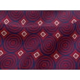thumbnail image 4 of oneOone Viscose Jersey Fabric Diamond & Circle Block Printed Fabric 1 Yard 60 Inch Wide, 4 of 5