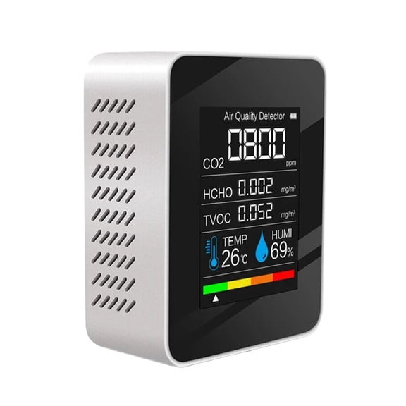 Air Quality Monitors Indoor Air Quality Monitors for CO2 TVOC Humidity Temperature Multifunctional Air Pollution Detector
