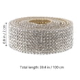thumbnail image 2 of BALAHAPY De Rhinestone Autoadhesiva En Plata Para Proyectos De Manualidades, 2 of 5