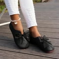 thumbnail image 4 of Wowcloth Woman's Mary Jane Flats, Fashionable Retro Round-Toe Design with Bow Decorations, Comfortable Soft-Sole Casual Shoes for Everyday and Versatile Outfits, 4 of 8