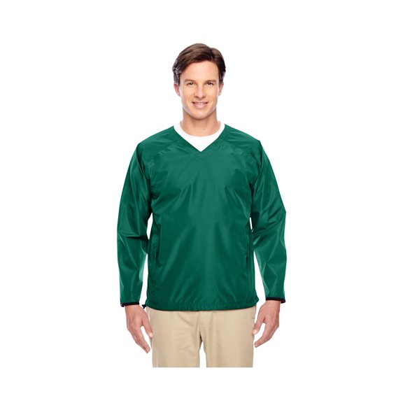 Team 365 TT84 Men's Dominator Waterproof Windshirt, L, SPORT FOREST