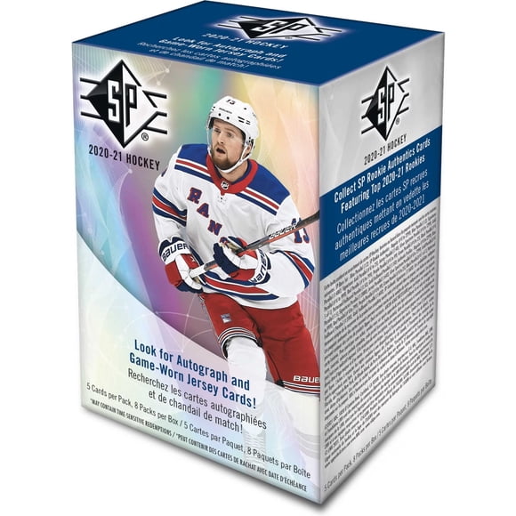 Boîte Blaster de Hockey Upper Deck SP 2020/2021 - 8 Paquets