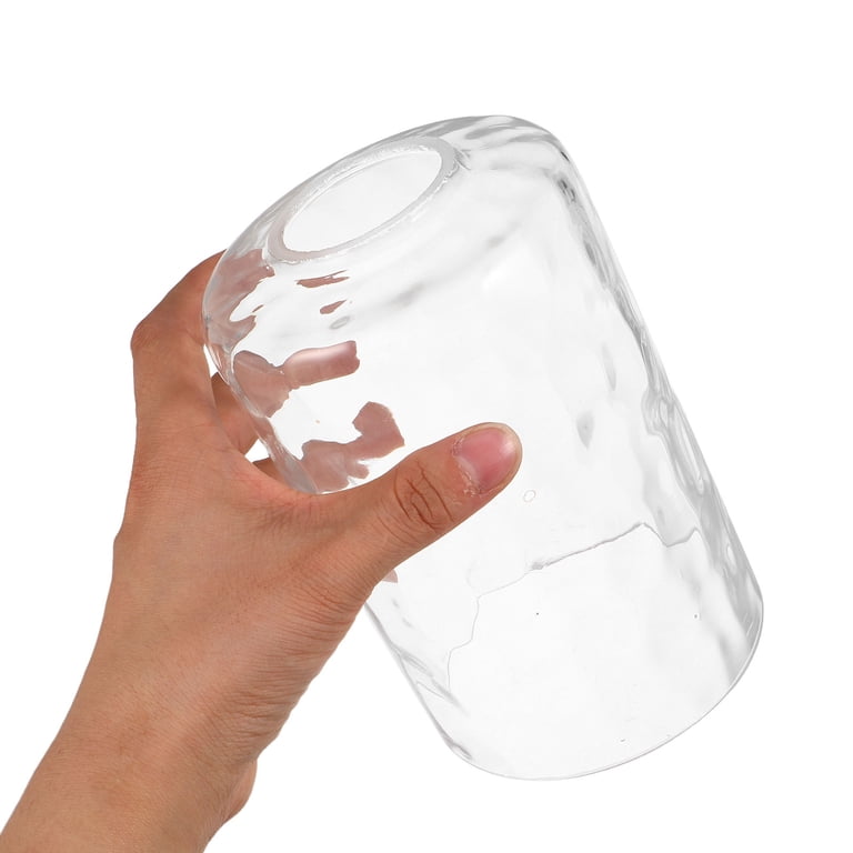 UPGRATOR Decorative Clear Water Ripple Glass Lamp Shade for Vanity ...