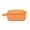 Orange, variant on Cosmetic Pouch Large Capacity with Partition Design And Carrying Strap Storage Bag Splash-Proof Durable Organizer for Makeup Jewelry Keys