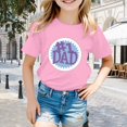 thumbnail image 2 of TZEWGL Tees For Kid Cute Printed Solid Color Short Sleeve Clothing For Kids size 7-8T, 2 of 4