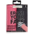 thumbnail image 1 of ERASE YOUR FACE Paño desmaquillante reutilizable rosa/negro paquete de 2, 1 of 5