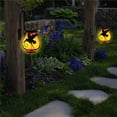 thumbnail image 3 of Naierhg Solar Light Simulation Fire Design Waterproof Metal Solar Hanging Light for Garden, 3 of 8