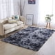 thumbnail image 2 of Alfombra de terciopelo suave, manta cálida degradada teñida, alfombra de área mullida para sala de estar, dormitorio, sofá, decoración del piso del hogar yuarrent LF000028-02B, 2 of 7