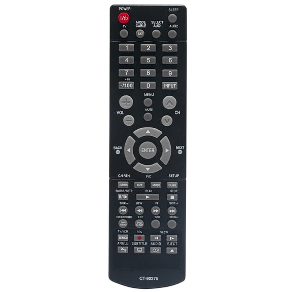 New CT-90275 Replace Remote for Toshiba TV 65HM167 57HM117 65HM117 26HL47 32HL67