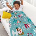 Fall Blanket Lunch Break Elegant Decoration For Bed Twin Size Christmas