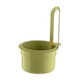thumbnail image 2 of Cesta de drenaje para fregadero de cocina, colador colgante multifuncional para residuos de alimentos en el hogar. Verde, 2 of 9