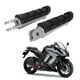 thumbnail image 4 of Reposapiés delantero de motocicleta, 2 piezas Reposapiés delantero de motocicleta Pedal Reposapiés Calidad en la que puede confiar, 4 of 9
