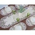 thumbnail image 3 of Lavender Lilac Table Runner (14" x 27"/ 14" x 34"/ 14" x 44"/ 14" x 54"/ 14" x 70"), 3 of 5