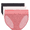 Sunkissed Coral Crystal Web/Rosewater/Black, variant on Warners® Blissful Benefits Dig-Free Comfort Waistband with Lace Microfiber Hi-Cut 3-Pack 5109W