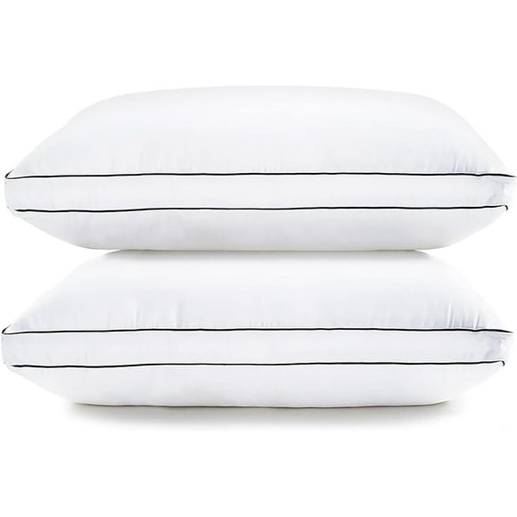 Almohadas de cama LANE LINEN, tamaño queen, juego de 2 unidades