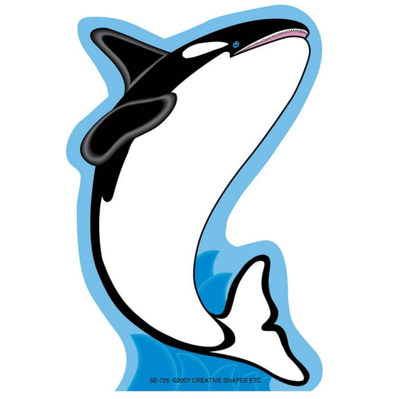 SHAPES ETC. Mini Notepad - Killer Whale