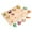 vegetable, variant on Tachiuwa Wooden Shape Peg Puzzle Activity Fine Motor Skill for Toddlers Baby Children animal