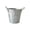 sliver, variant on Nesthee iron Flower Bucket Metal Vases for Flowers with Handles Farmhouse Vases for Wedding, Balcony Garden, Home Decor