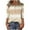 d_Khaki, variant on Qepwsc Womens Tops Dressy Casual Shirts 3/4 Long Sleeve Tops Casual Collarless Tunic Work Blouses Loose Fits Quarter Button Front Top Hiking Athletic Tops Shirts