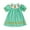 A61-Green, variant on KPOPLK Kids Baby Girl Outfit Short Puff Sleeve Plaid Pumpkin Embroidery Smocked Dress Toddler Fall Dress(4-5 Years,A62-Orange)