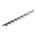 thumbnail image 3 of Ruibeauty Socket Rack Holder 1/4 3/8 1/2inch with 8 Clips On Rail Tool Organizer Storage, 3 of 5