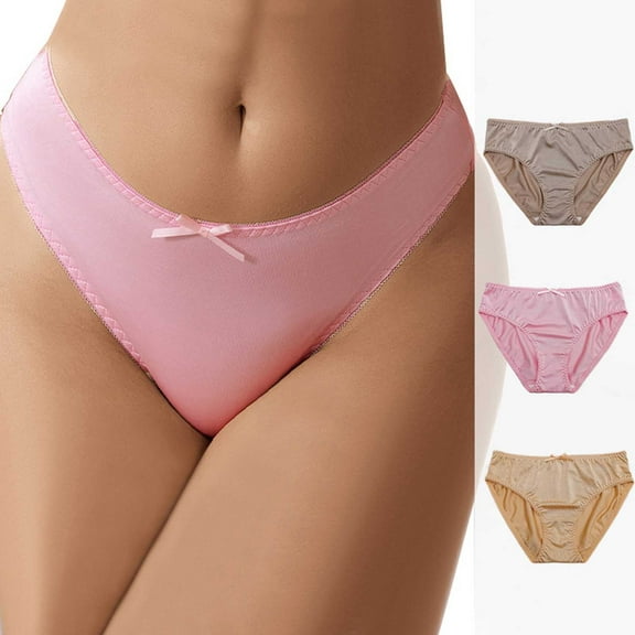 Fancifize Women's Seamless Underwear Breathable Low Rise Panties No Show Full Coverage Active Wear Briefs