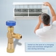 thumbnail image 3 of Valve de Contrôle en Laiton pour Climatiseur, Tuyau de Charge de Réfrigérant R22, Climatiseur, Douche, 3 of 8