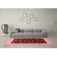 thumbnail image 3 of Ahgly Company Indoor Round Persian Red Traditional Area Rugs, 3' Round, 3 of 4