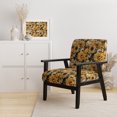 thumbnail image 2 of Designart "Sunny Rustic Tournesol Field I" Chaise d'Appoint Jaune à Fleurs - Fauteuil Cottage pour Salon, 2 of 7