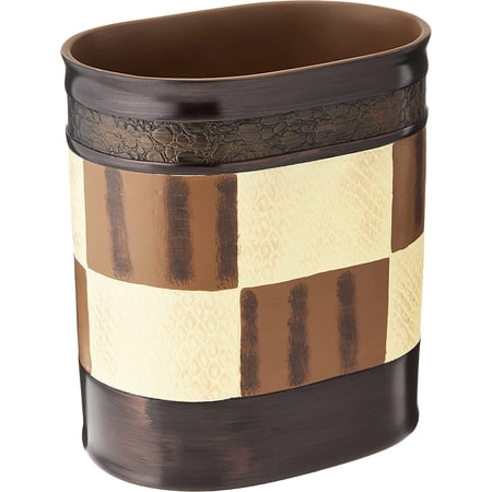 Waste Basket, Zambia Collection, Animal Print/Beige