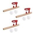 thumbnail image 4 of Juego De Pelota Flotante, Pipa De Soplado Silbatos Bolas Iluminación Toda La Fabricación De Madera Diversión Interesante Para La Educación De La Iluminación De Los Niños ANGGREK Floating Ball Game, 4 of 8