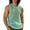 Light Green, variant on Men's Solid Color Mesh Hooded V Neck Hollow Thin Sleeveless Loose I Vest Top