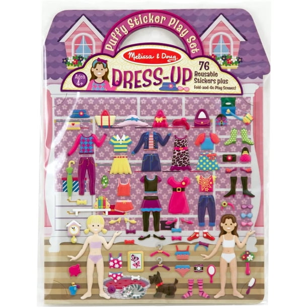 Libro de Actividades de Pegatinas Melissa y Doug Dress-Up - 7