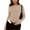 Beige, variant on Crop Tops Jr Womens V Neck Long Sleeve Cute Thermal Basic Tee Athletic Fashion Juniors Layering Tight Shirt Workout Slim Fitted Teen Girls Y2k Tops Green S