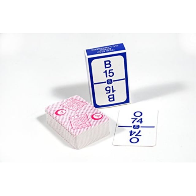 deck of bingo calling cards