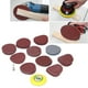 thumbnail image 4 of Juego De Accesorios Para Lijadora Eléctrica, Fácil De Reemplazar, Juego De Discos De Molienda De Flocado De Papel De Lija De 3 Pulgadas, Pequeño Para Pulir Metal ANGGREK Herramientas, 4 of 8