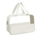 thumbnail image 1 of Paquete blanco de bolsas de aseo de viaje para mujeres y niñas, bolsitas de cosméticos con cremallera, bolsa de aseo portátil, bolsa de maquillaje para viajar, 1 of 3