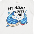 thumbnail image 4 of Inktastic My Aunt Loves Me- Whale Shark Boys or Girls Toddler T-Shirt, 4 of 5