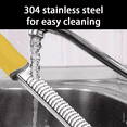 thumbnail image 3 of Lemon Zester & Cheese Grater, Professional Zesting tool for Parmesan, Citrus, Ginger, Nutmeg, Garlic, Chocolate, Fruits, 3 of 5