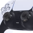 thumbnail image 3 of eXtremeRate Clear Black Replacement Thumbsticks Analog Stick Joystick for PS5 BDM-010/020/030/040, 3 of 6