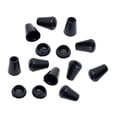thumbnail image 4 of simhoa 10 Pieces Cord Ends,Bell Stoppers Toggle Clips for Bag Paracord Backpack Lanyard Black, 4 of 7