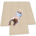 thumbnail image 1 of Alfombra Puzzle Play MQIAOHAM, 18 piezas, baldosas suaves de espuma para bebés, 1 of 1
