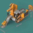 thumbnail image 2 of Construction Truck Toys Set, 4 In 1 Assembly Truck Diy Engineering Cars Building Playset, Kids Learning Assembly Cars Educational Toys Set, 2 of 5