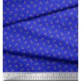 thumbnail image 3 of Soimoi Polyester Crepe Fabric Swirl,Triangle & Floral Artistic Printed Craft Fabric by The Yard 42 Inch Wide, 3 of 3