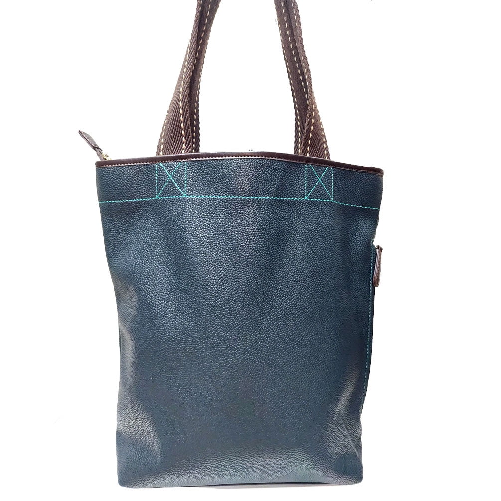 CHALA Handbag Everyday Tote (Pawprint Dark Navy)