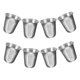 thumbnail image 5 of unbranded 8Ud Vaso Multifuncional De Acero Inoxidable Plateado Para Con Apilable Y Portátil, 5 of 8