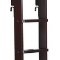 thumbnail image 2 of Camaflexi Full over Full Bunk Bed with Twin Trundle - Mission Headboard - Bed End Ladder - Cappuccino Finish, 2 of 2