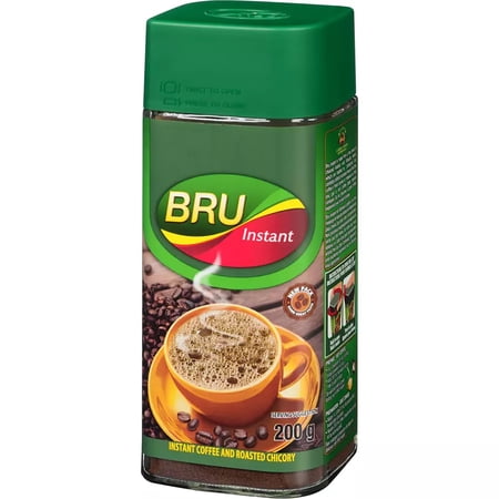 Bru Instant Coffee and Roasted Chicory  7.1 oz Jar