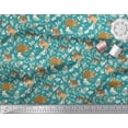 thumbnail image 3 of Soimoi Polyester Crepe Fabric Kangaroo,Elephant & Lion Animal Print Sewing Fabric Yard 52 Inch Wide, 3 of 3