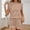 Khaki, variant on MAIHAN Women Casual Outfits Summer Beach Vacation Clothes Shirt and Short Outfit Shorts Set 2 Piece Outfit Comfortable Playwear Daily Wear